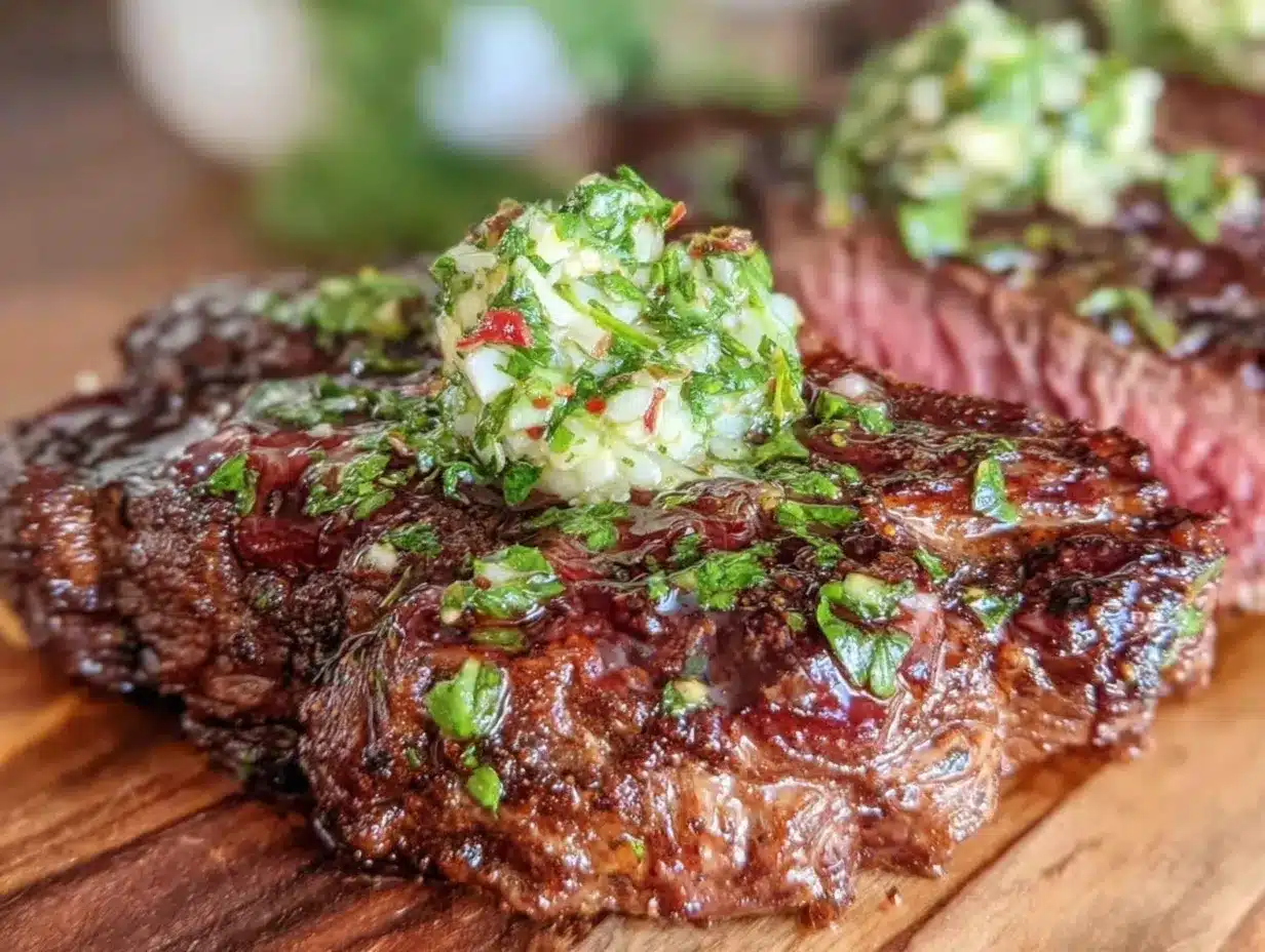 coffee-rubbed ribeye steak preparation steps