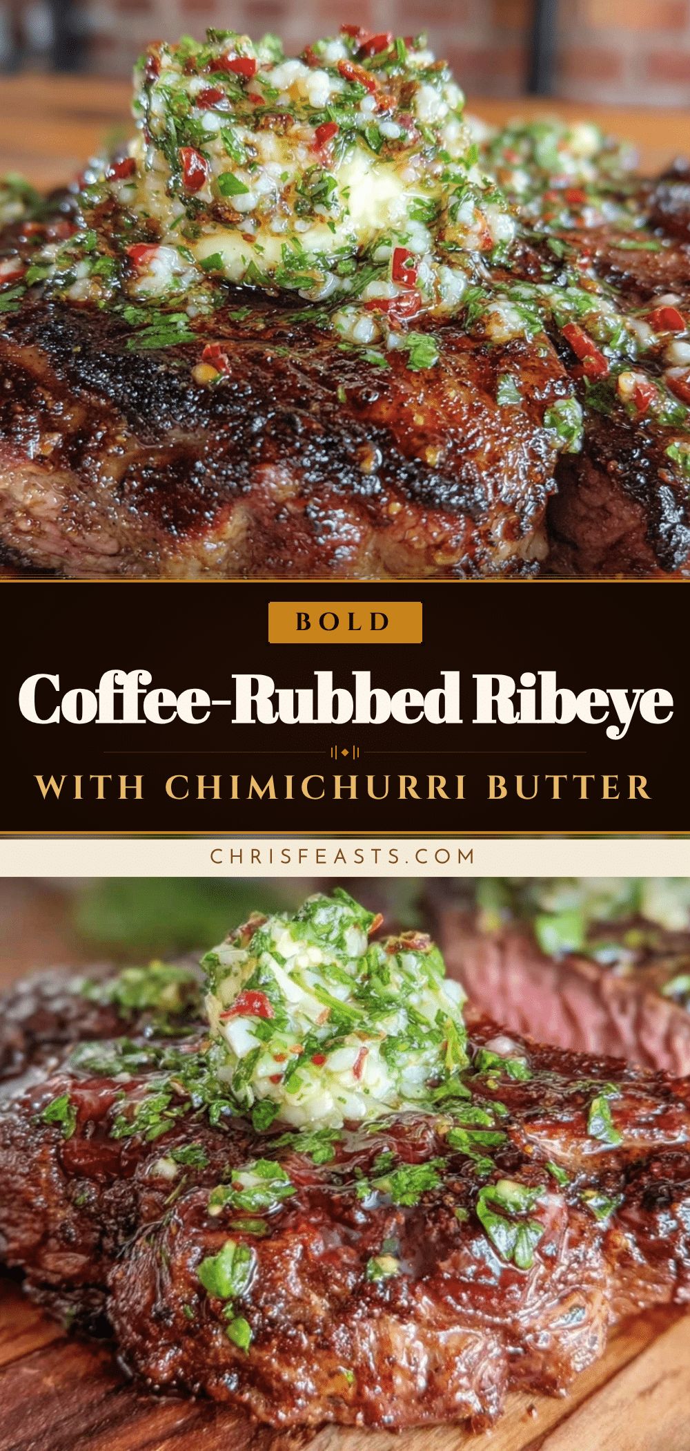 coffee-rubbed ribeye steak recipe