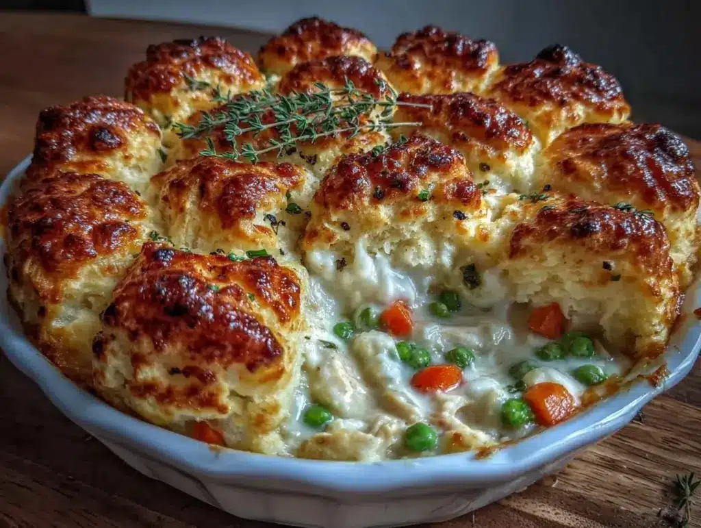 cozy homestyle chicken pot pie - featured image