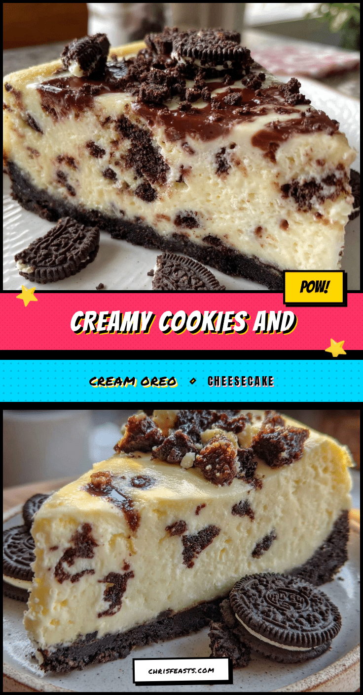 creamy cookies and cream oreo cheesecake recipe