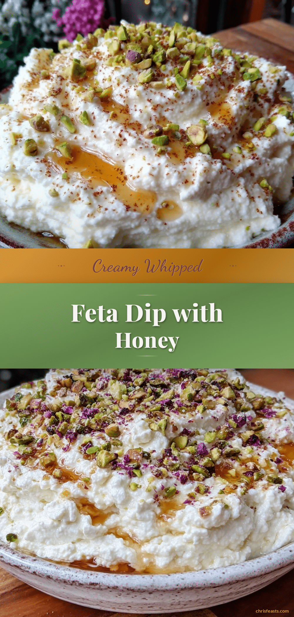 creamy whipped feta dip recipe