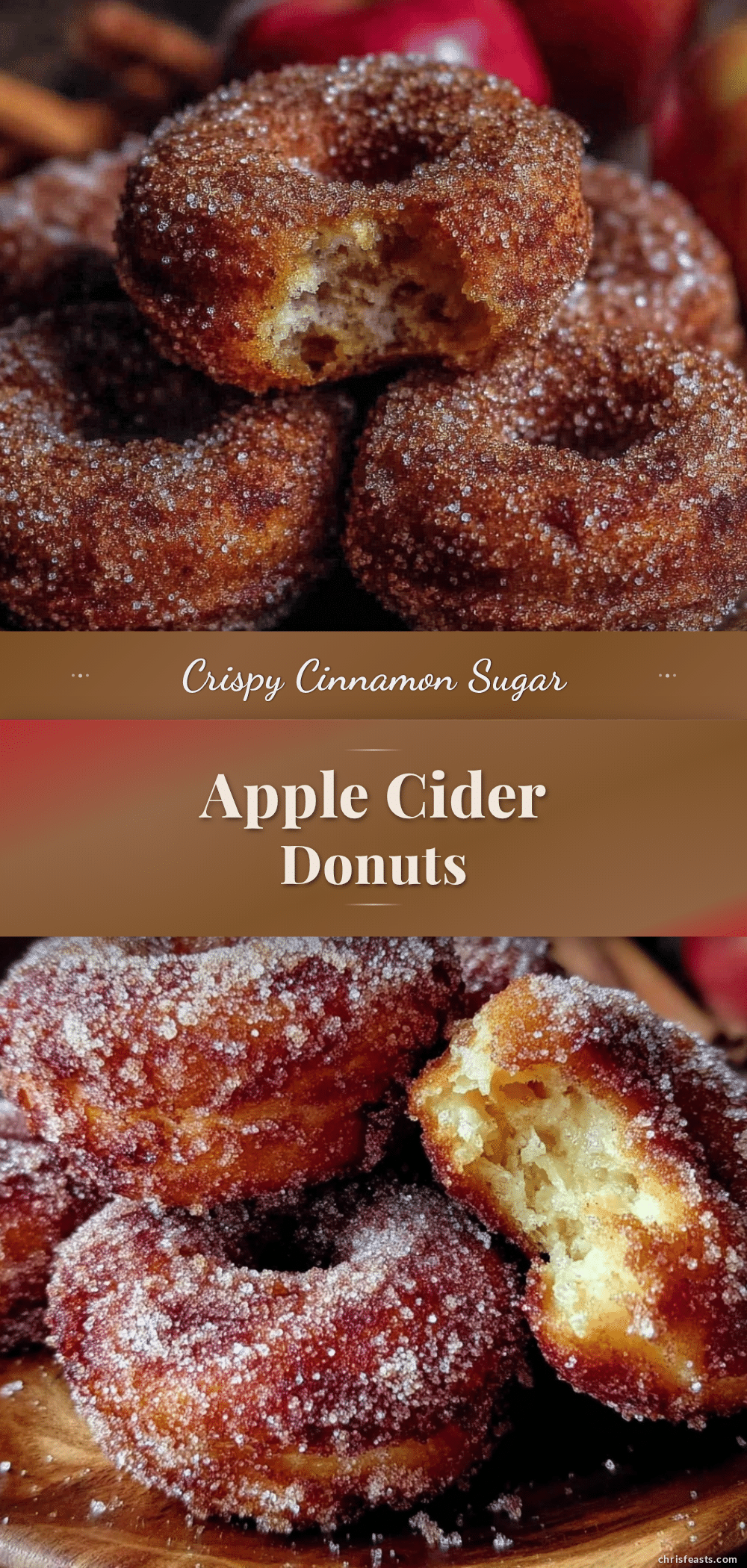 crispy apple cider donuts recipe
