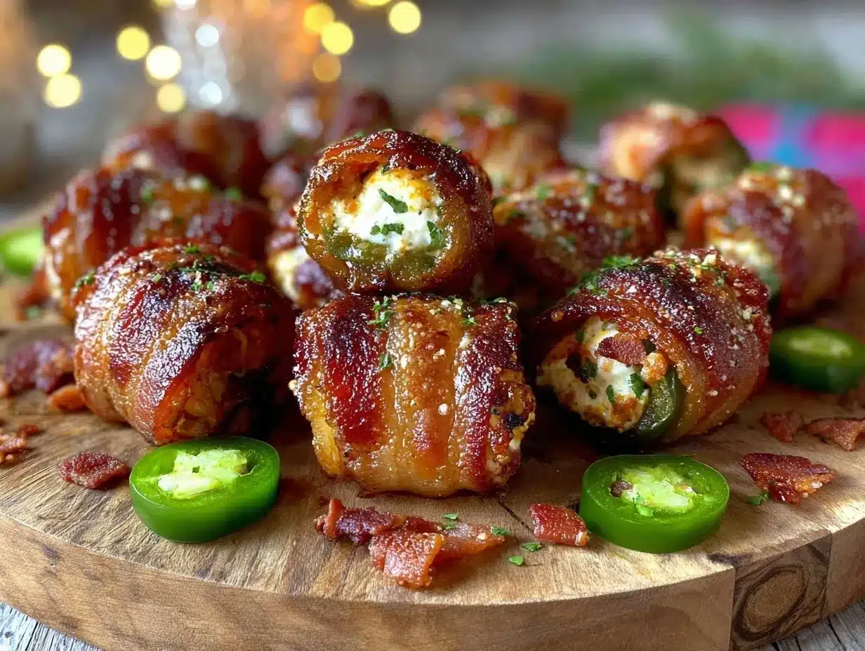 crispy bacon-wrapped jalapeño poppers preparation steps