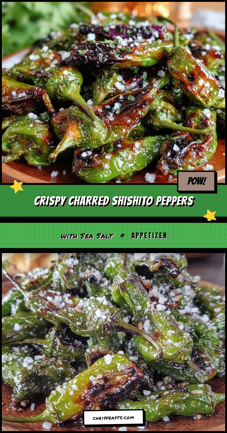 crispy grilled shishito peppers recipe