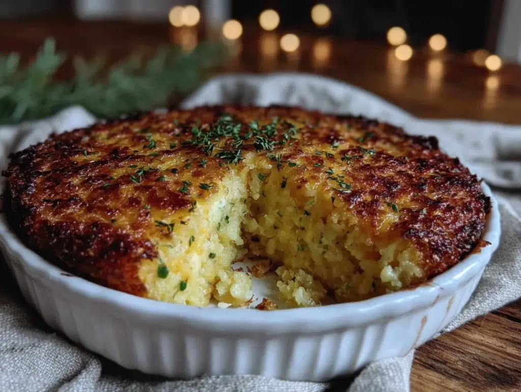 crispy hash brown breakfast casserole - featured image