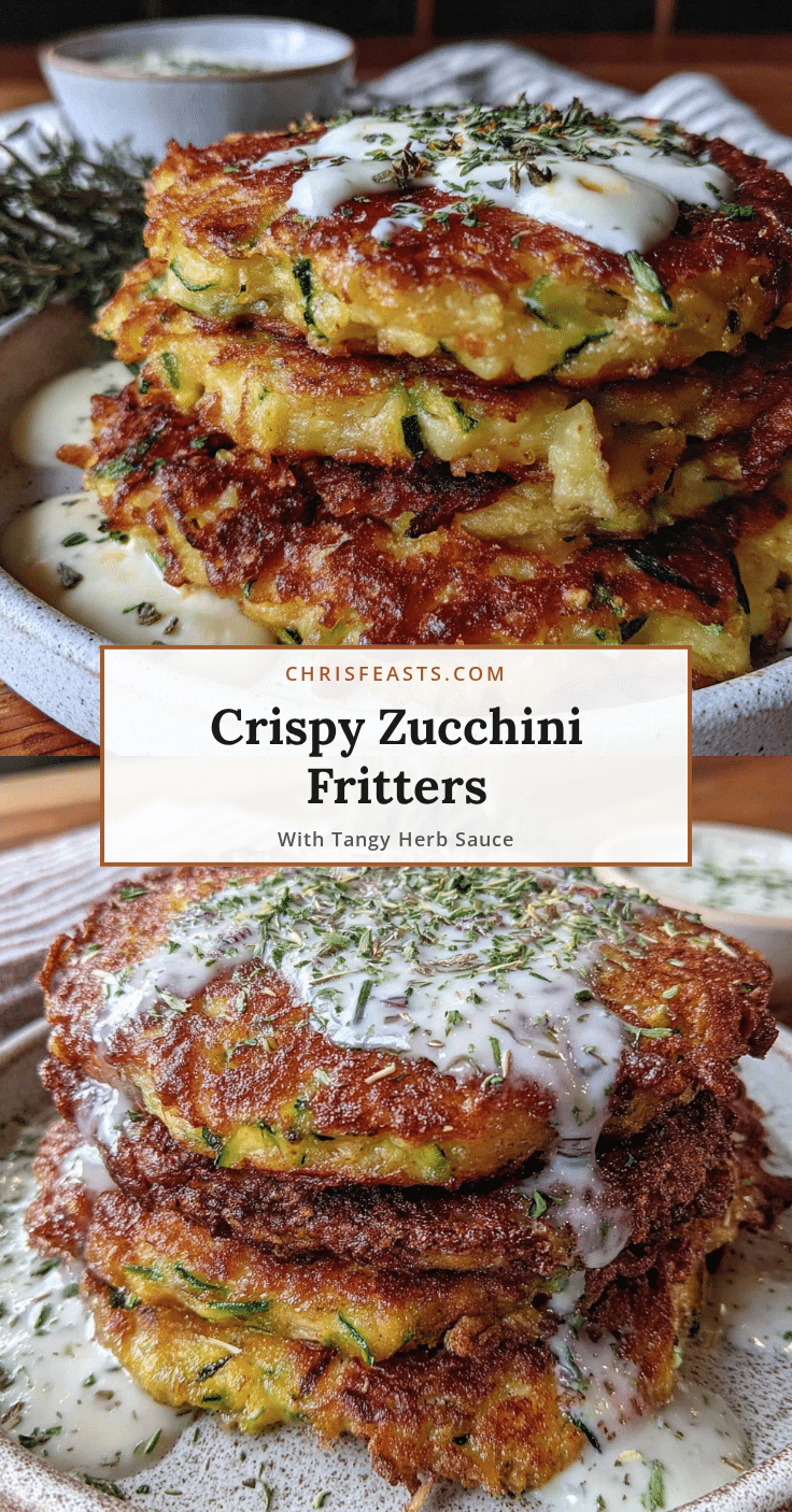 crispy zucchini fritters recipe