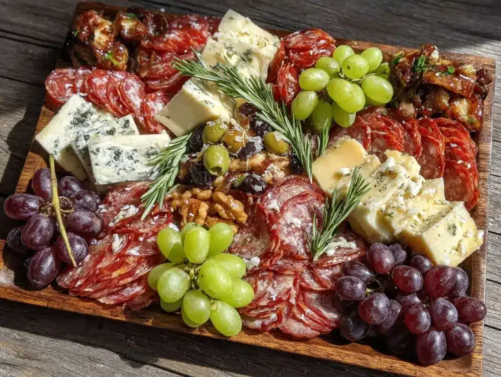 easy charcuterie board - featured image