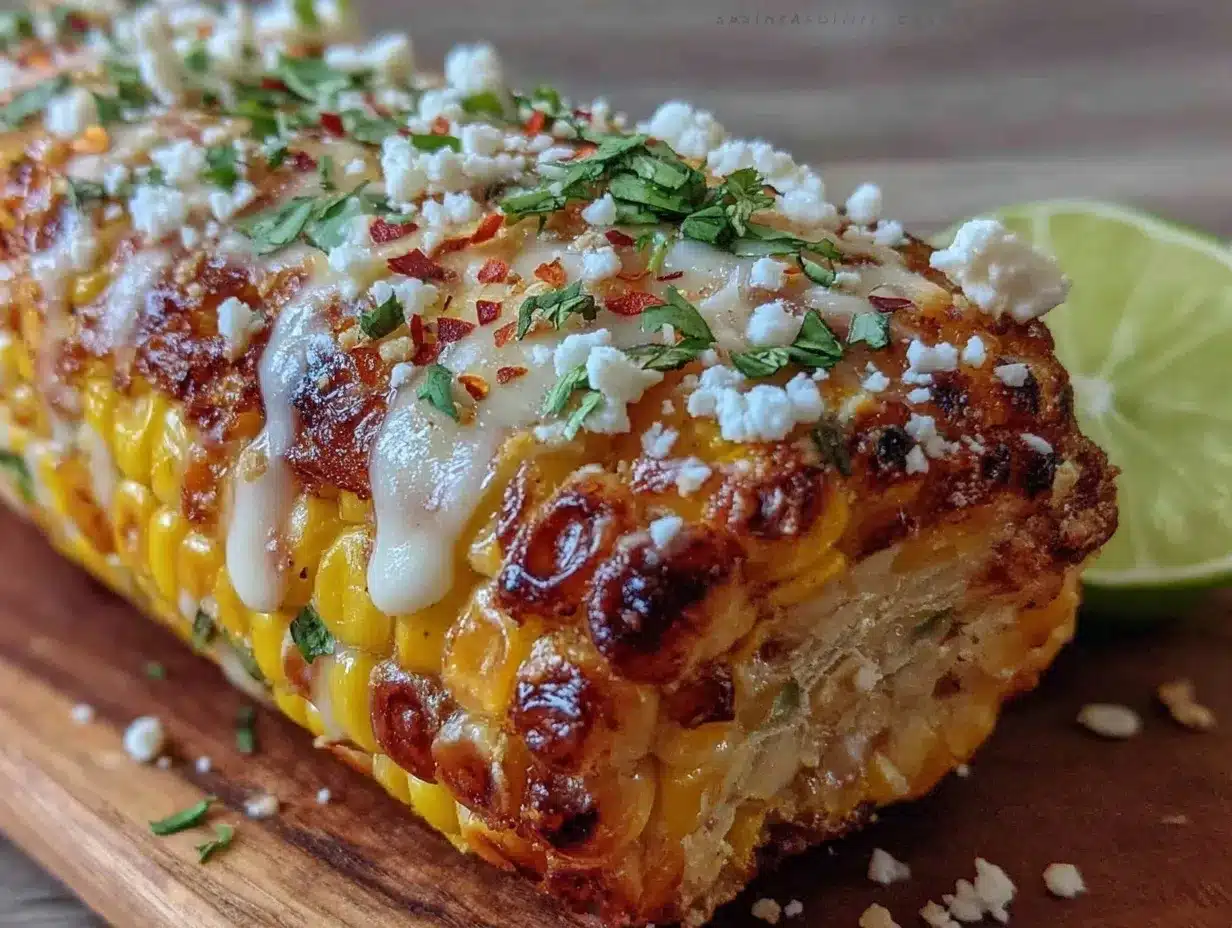 Flavorful Elote Mexican Street Corn preparation steps