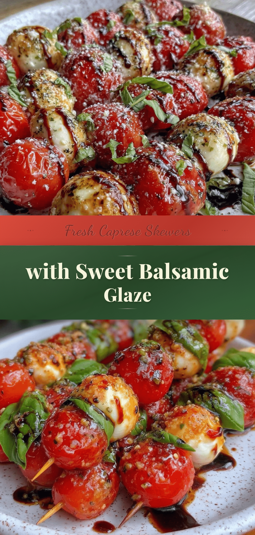 fresh caprese skewers recipe