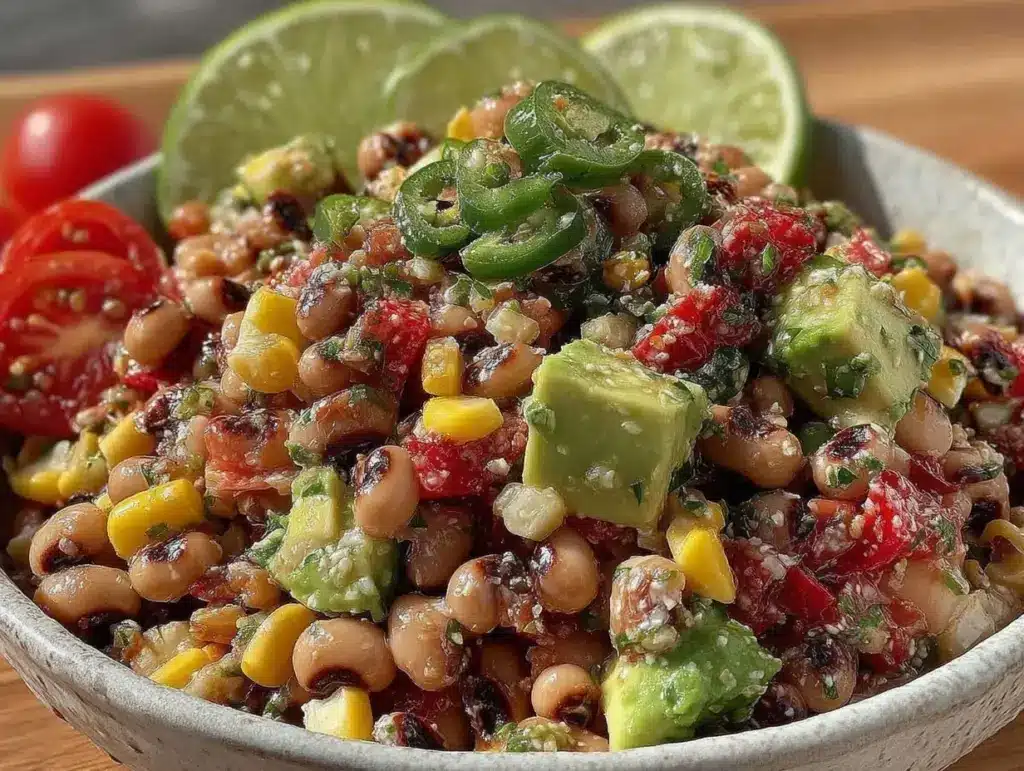 fresh healthy cowboy caviar - featured image
