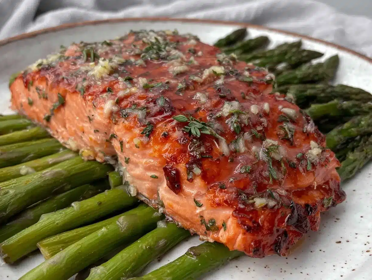 fresh lemon herb grilled salmon preparation steps