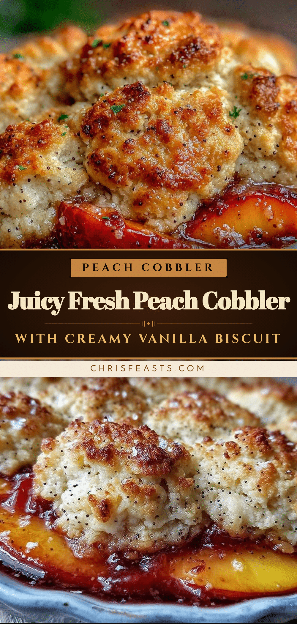 fresh peach cobbler recipe
