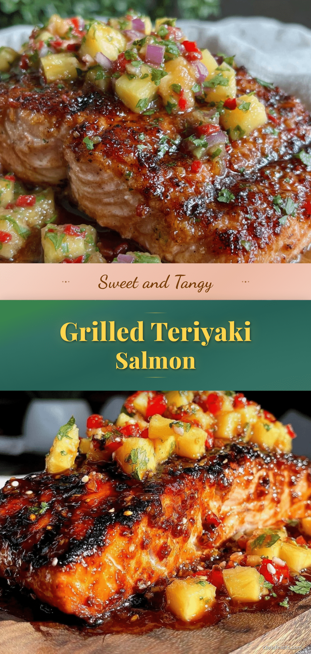 grilled teriyaki salmon recipe