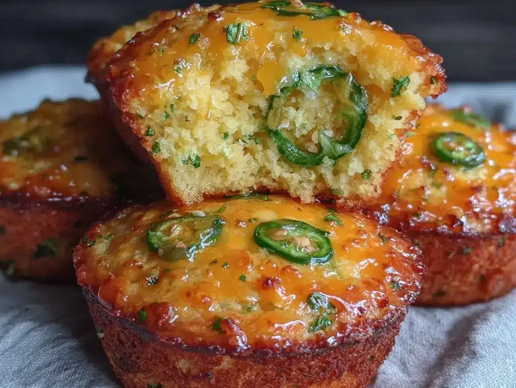 honey butter cornbread muffins - featured image