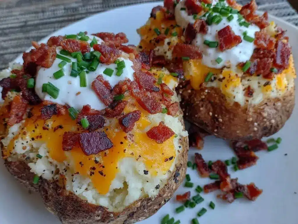 loaded twice-baked potatoes - featured image