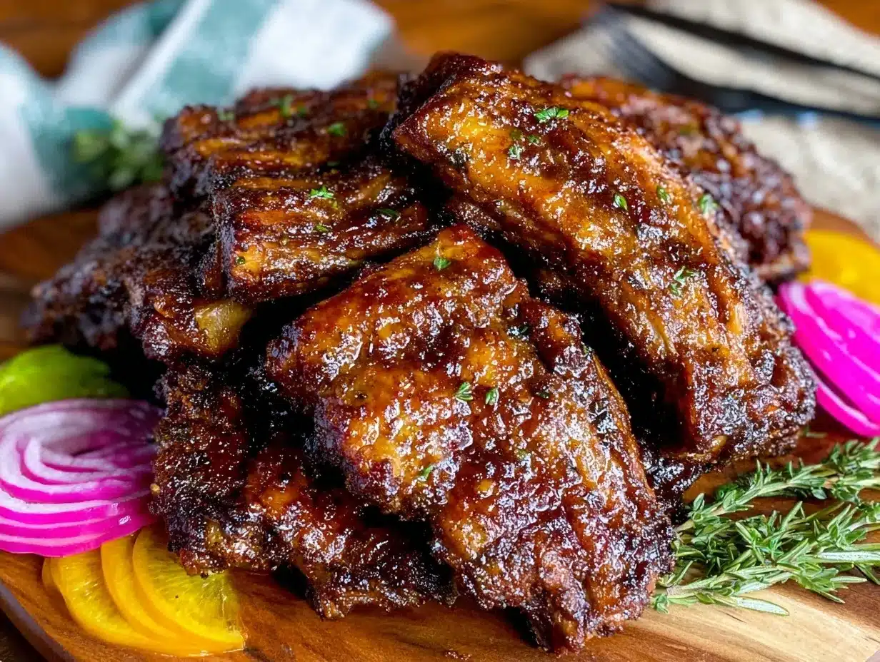 Memphis dry rub pork ribs preparation steps