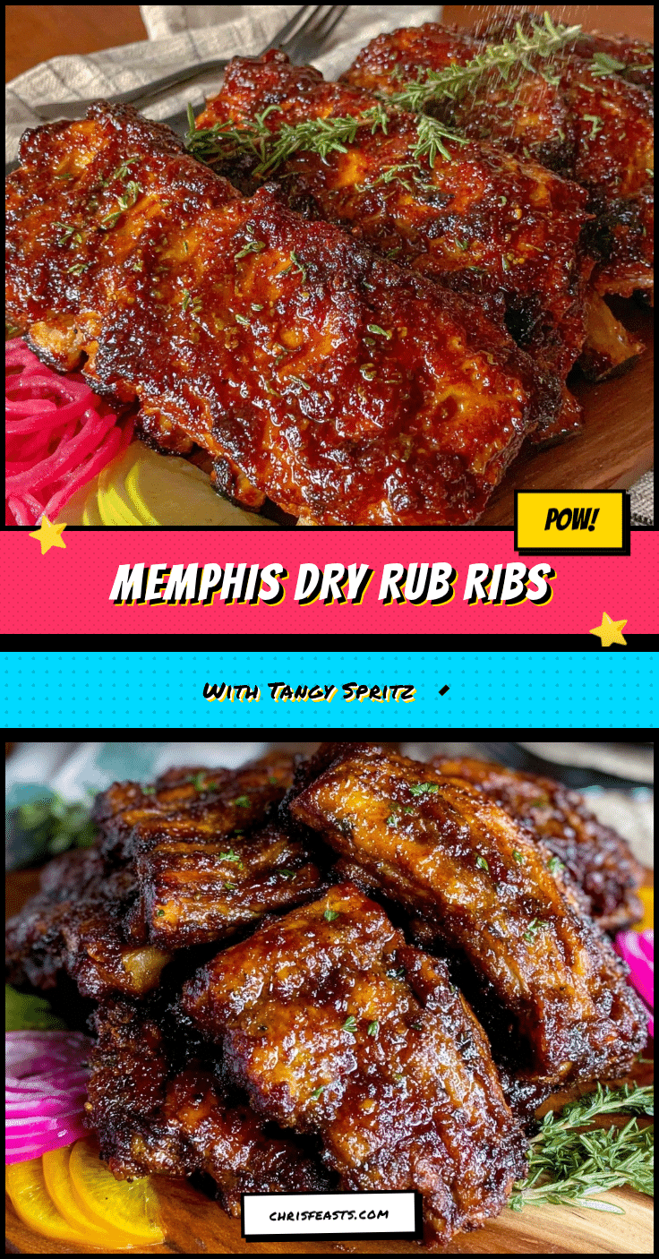 Memphis dry rub pork ribs recipe