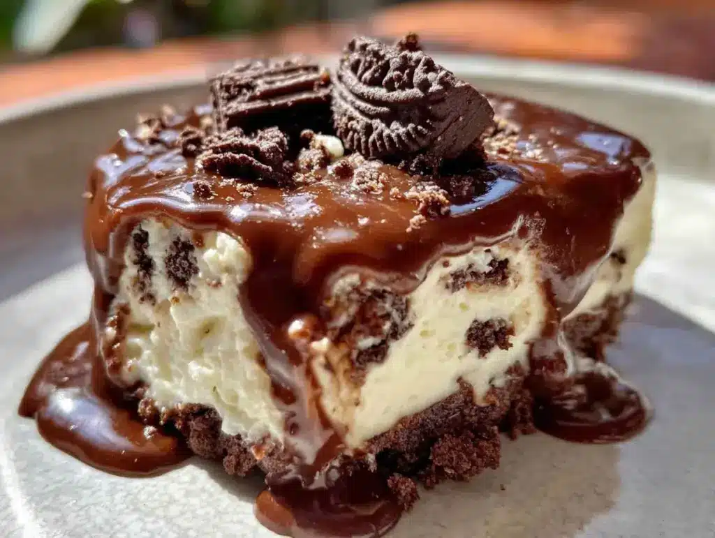 no bake Oreo cheesecake - featured image