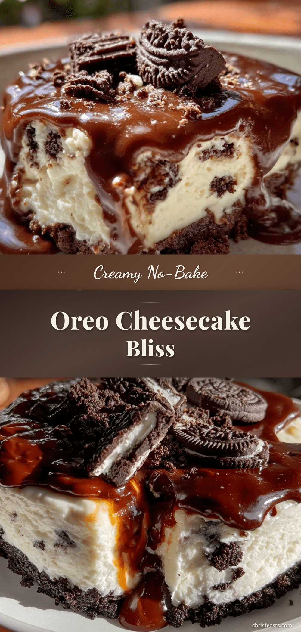 no bake Oreo cheesecake recipe