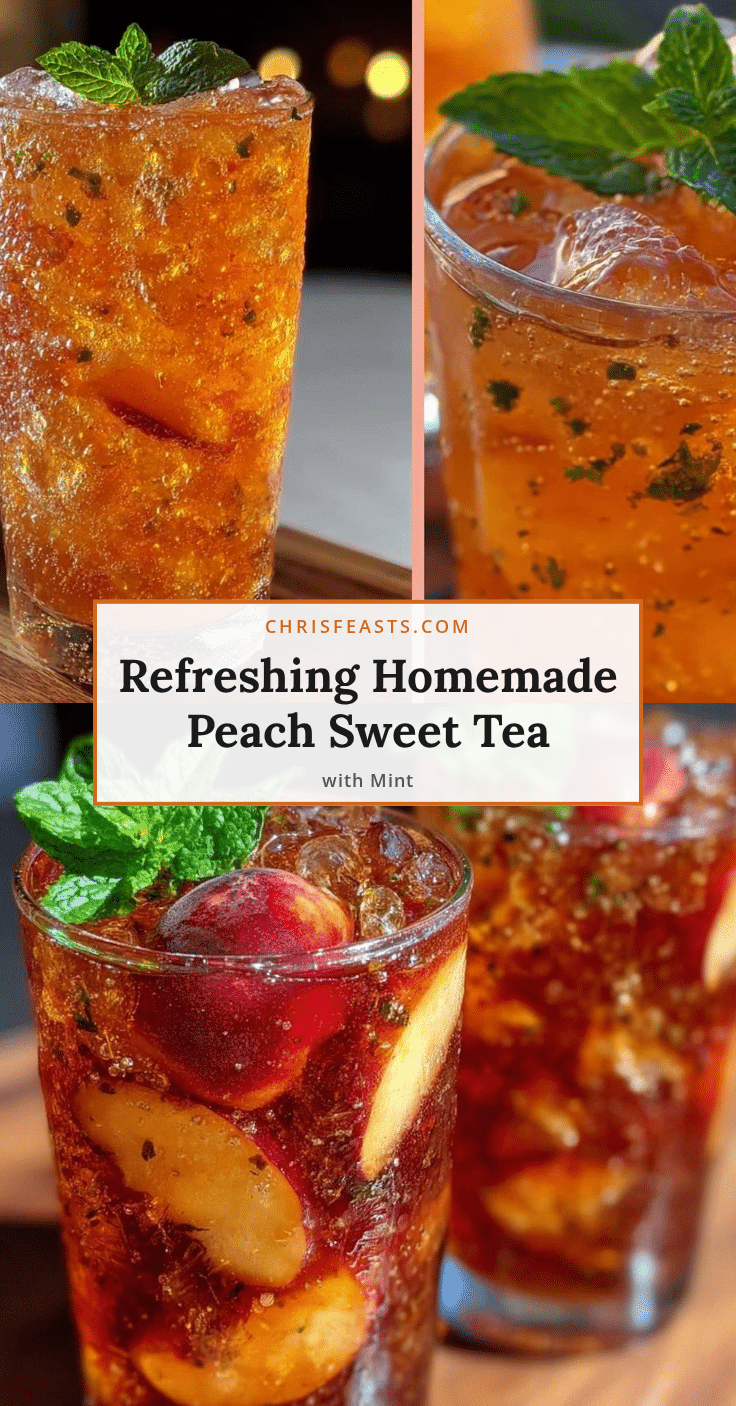 peach sweet tea recipe