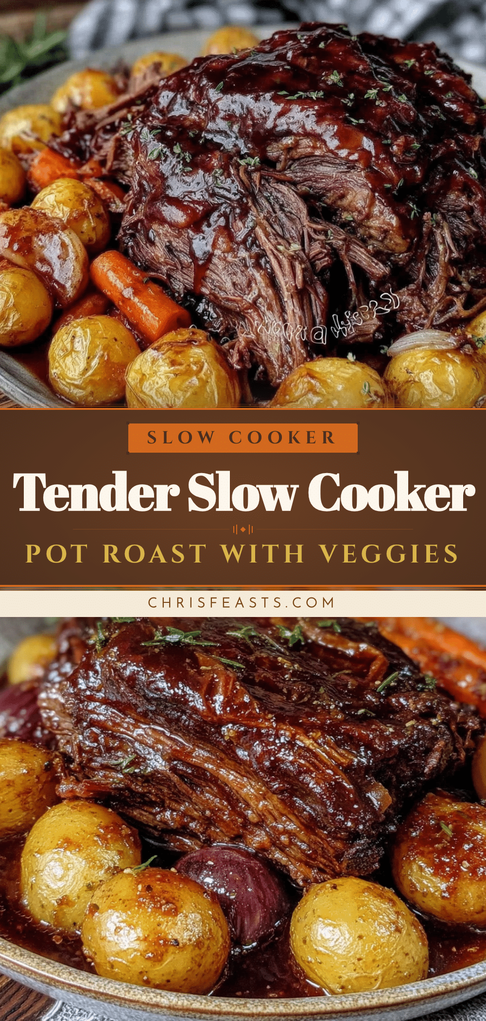 slow cooker pot roast recipe