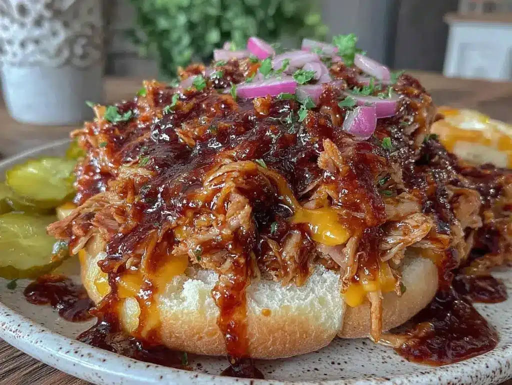 slow cooker pulled pork - featured image
