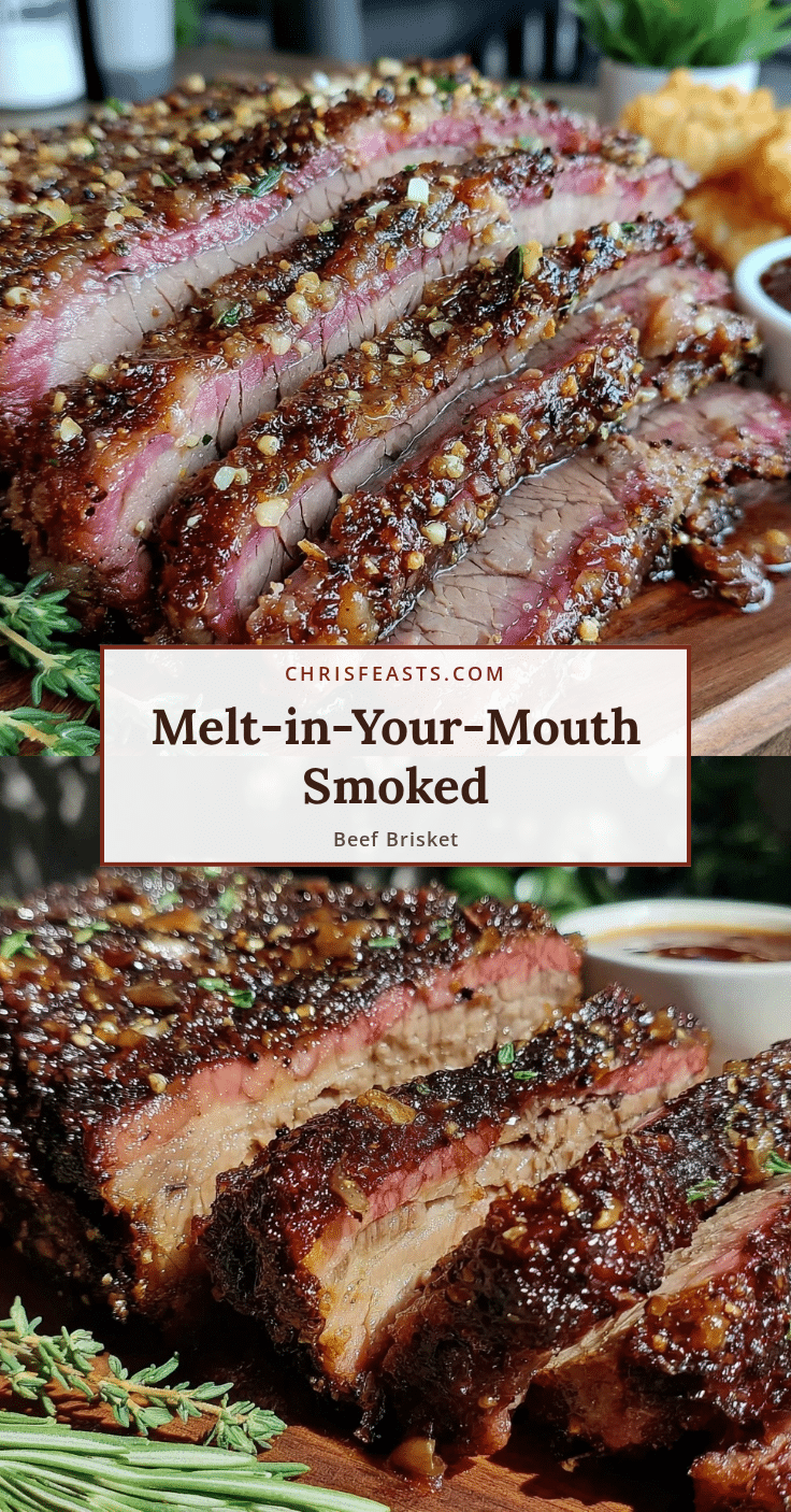 smoked beef brisket recipe recipe
