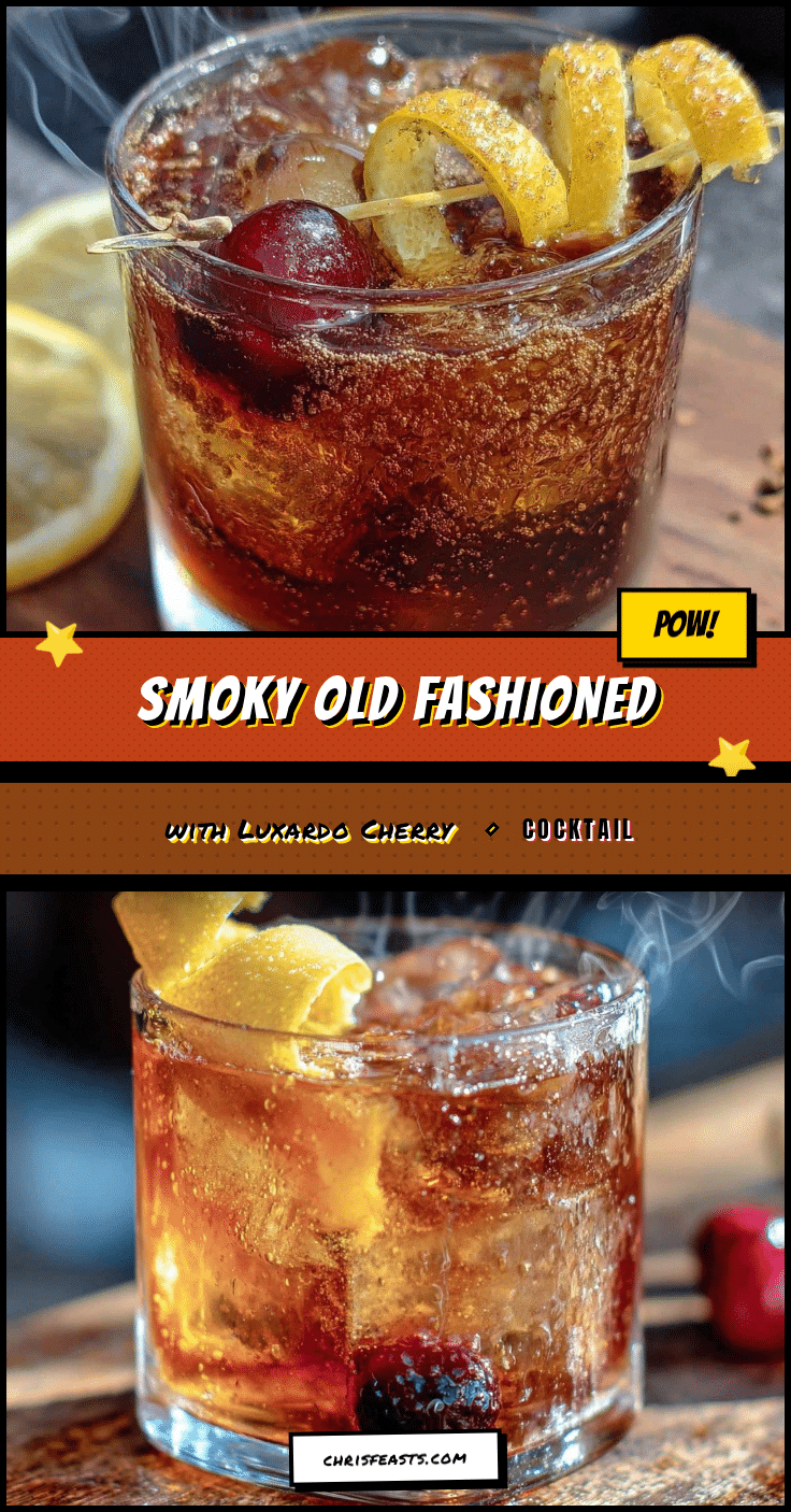 smoked old fashioned cocktail recipe