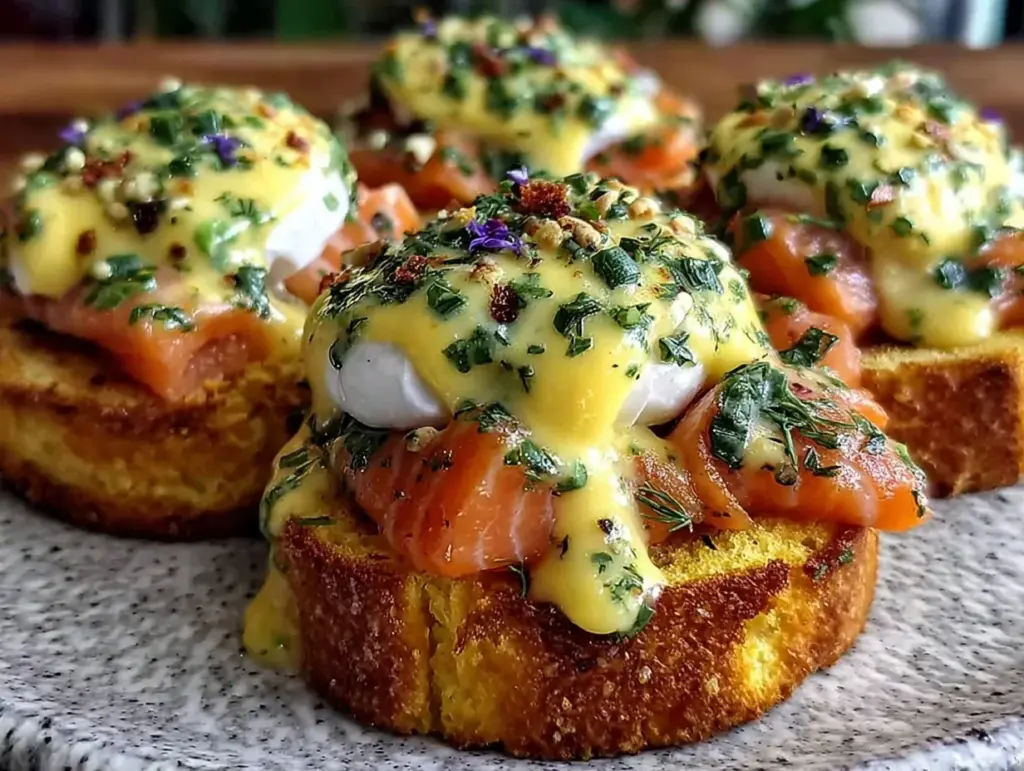smoked salmon benedict - featured image