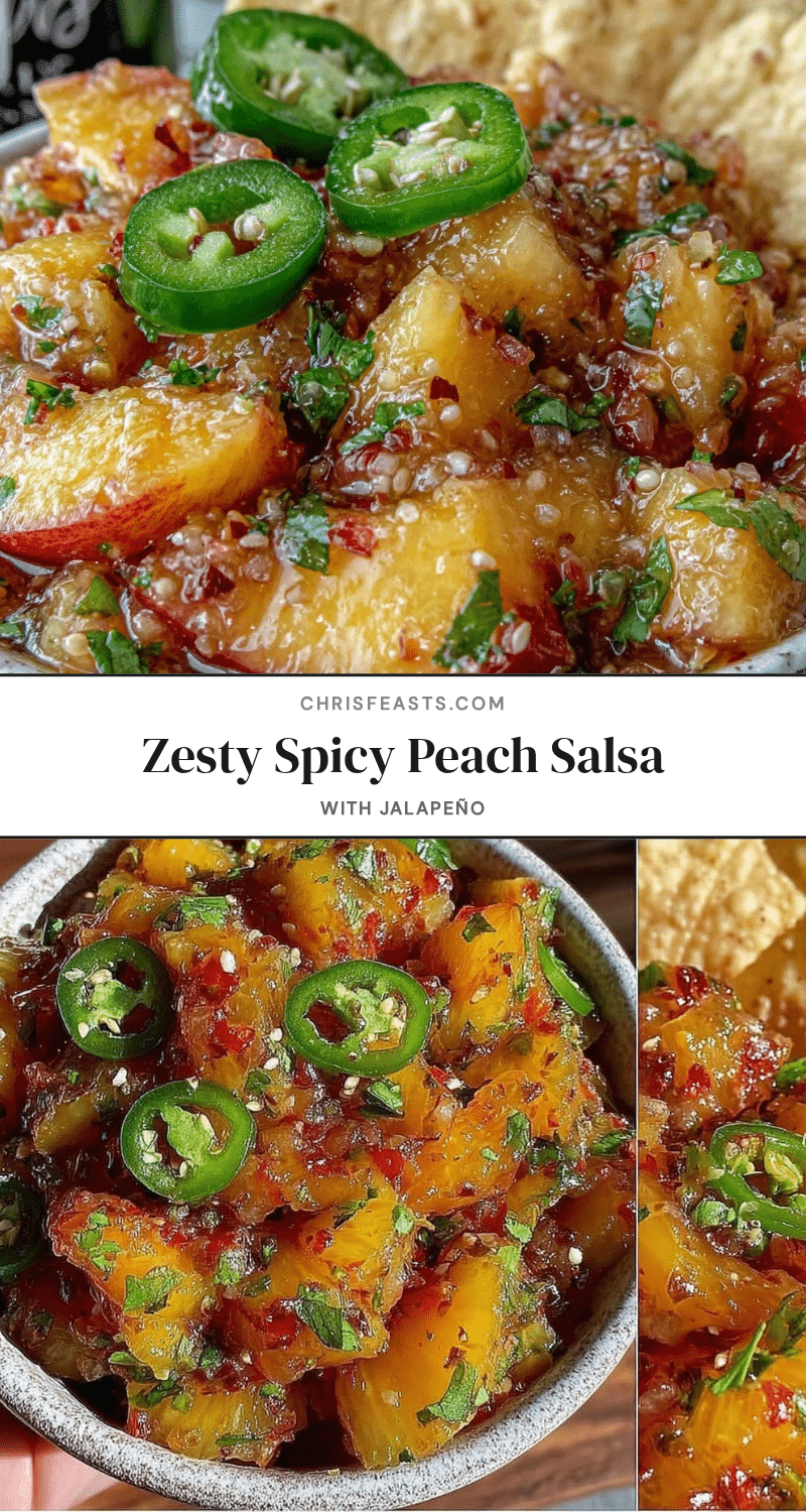 spicy peach salsa recipe