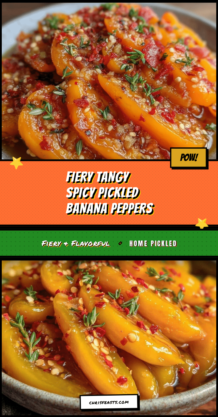 spicy pickled banana peppers recipe