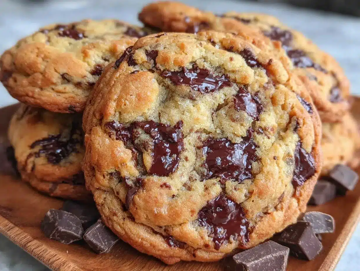 thick chewy chocolate chip cookies preparation steps