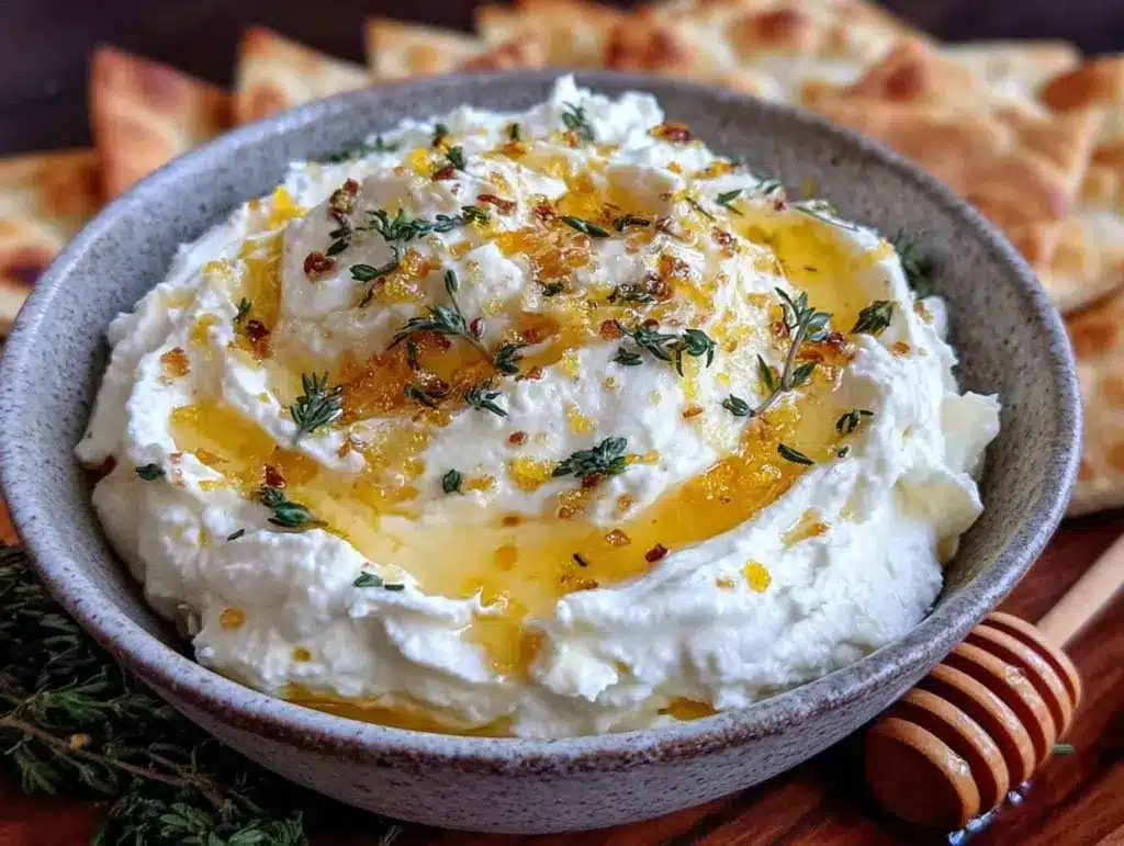 whipped feta dip - featured image