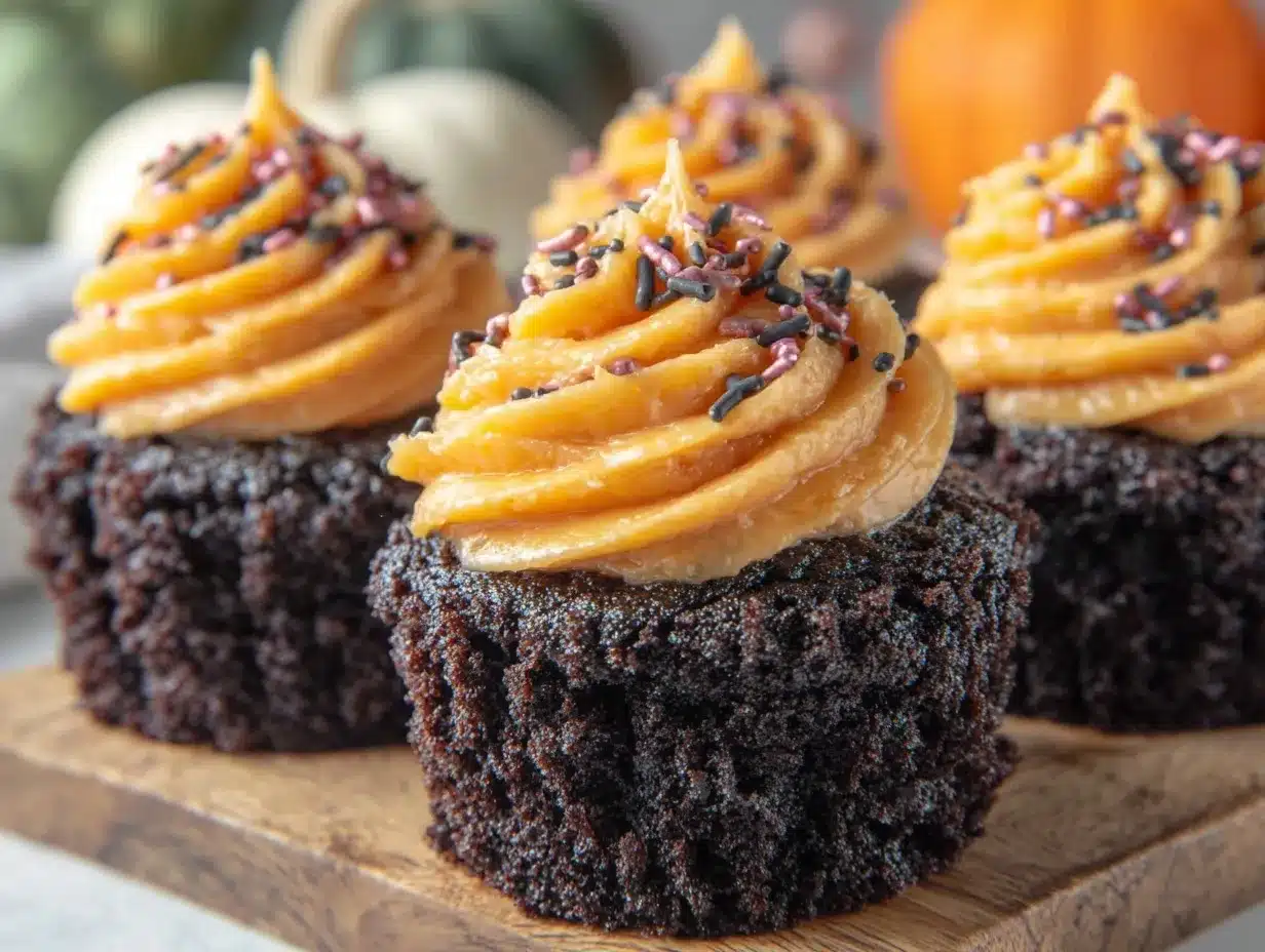 black velvet cupcakes preparation steps