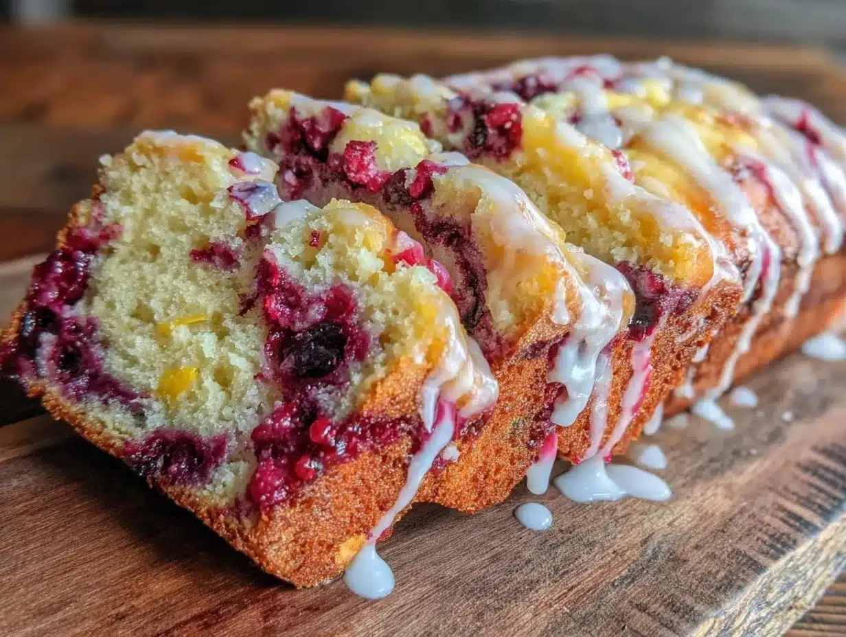blueberry cream cheese swirl zucchini bread preparation steps