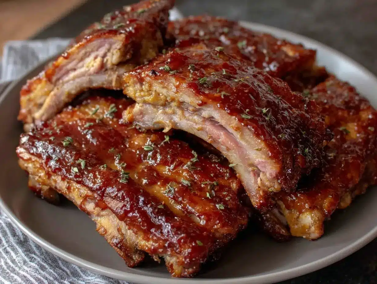 brown sugar bourbon smoked baby back ribs preparation steps