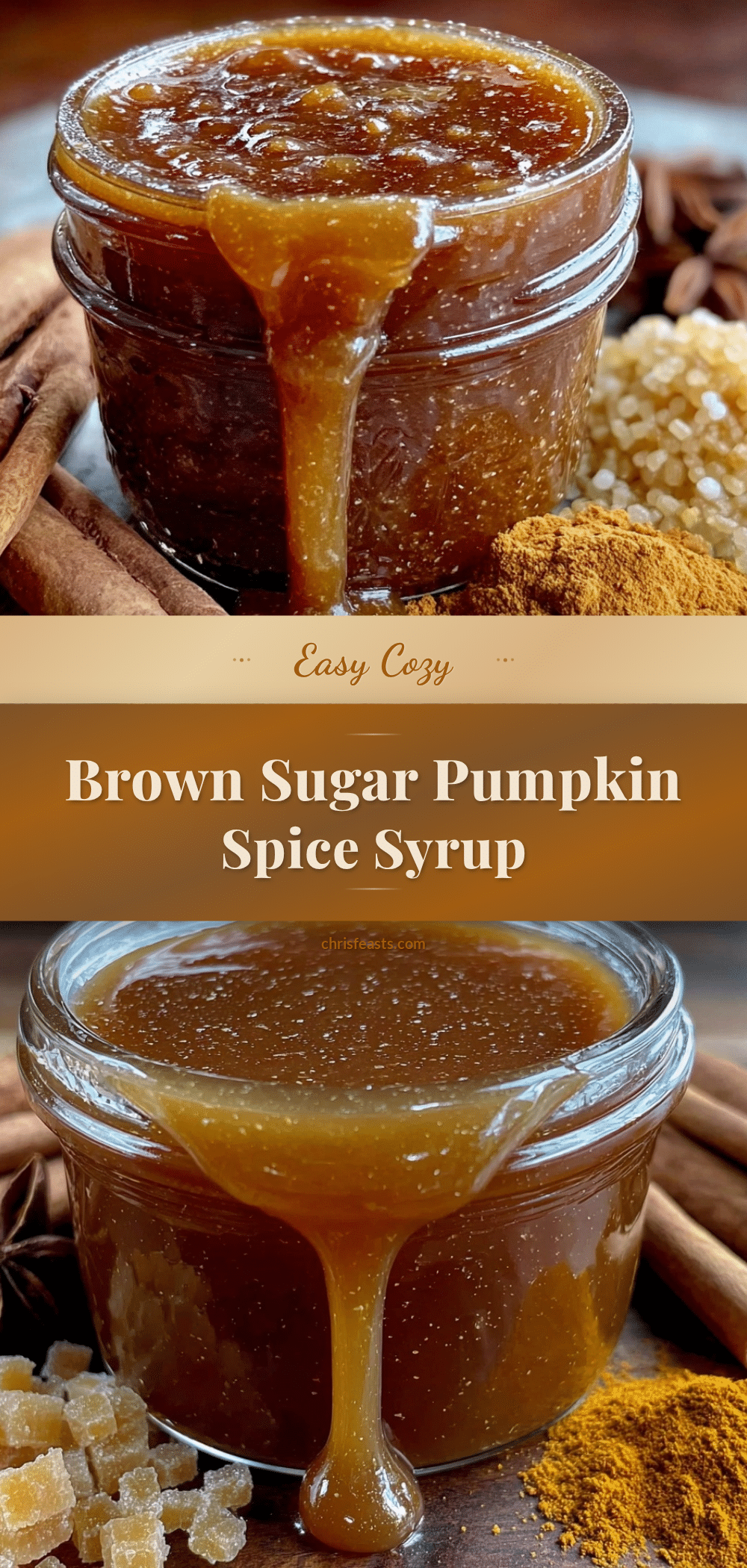 brown sugar maple pumpkin spice syrup recipe