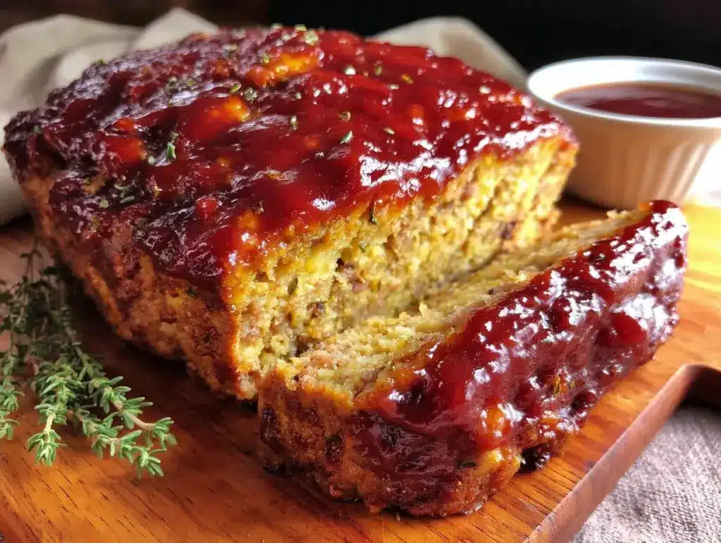 brown sugar meatloaf - featured image