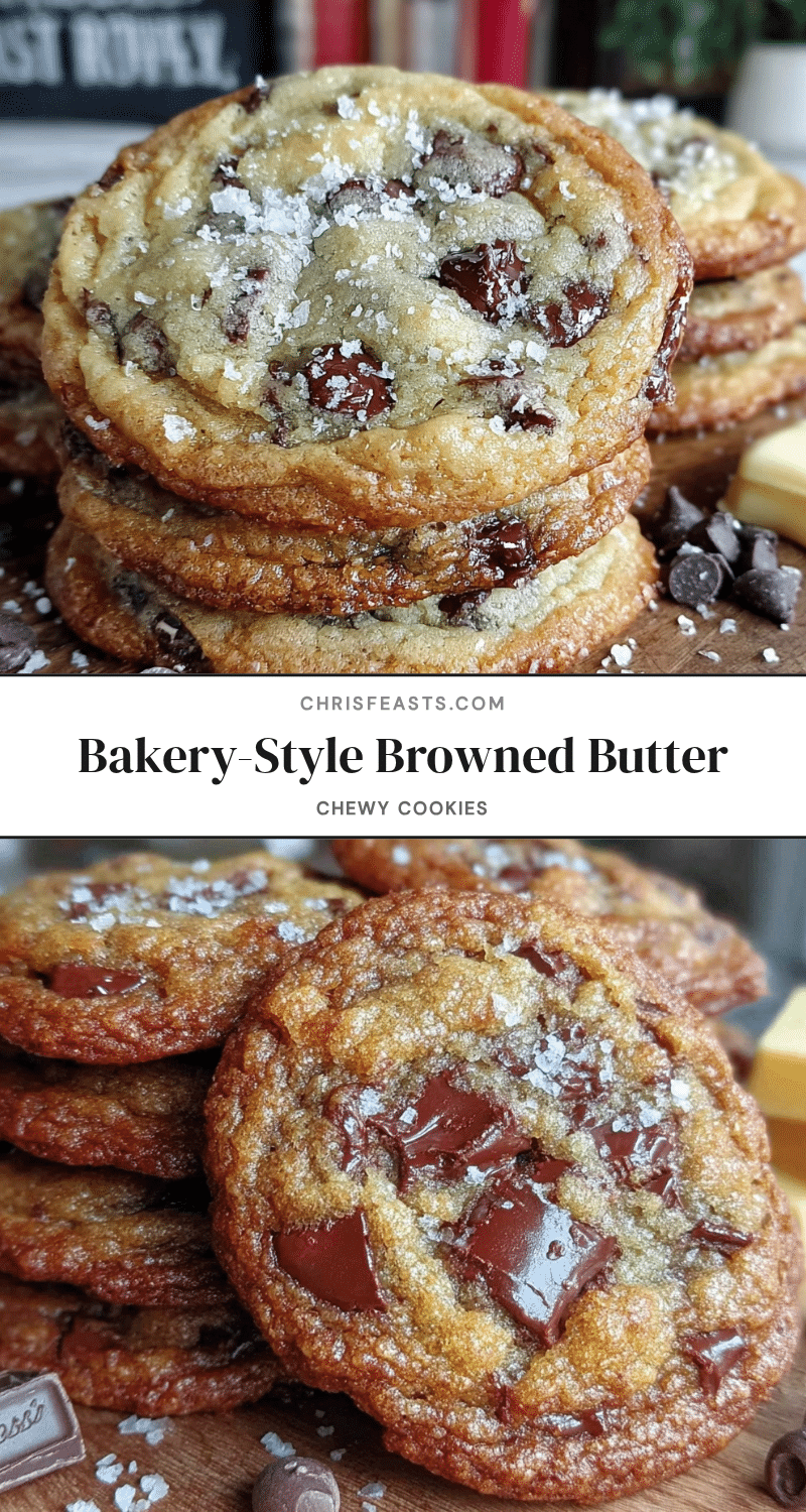 chewy chocolate chip cookies with browned butter recipe