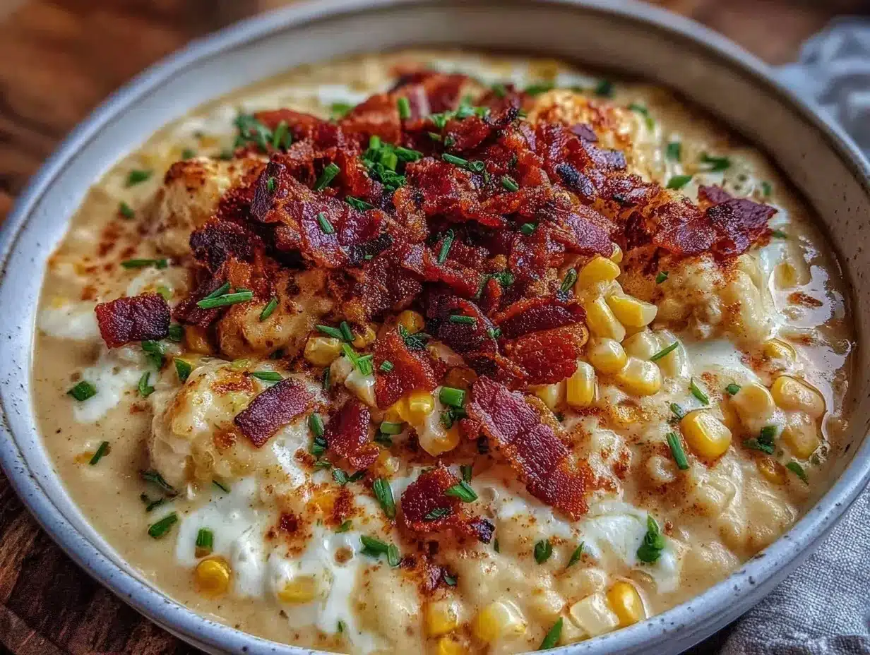 Creamy Hatch Chile Corn Chowder preparation steps