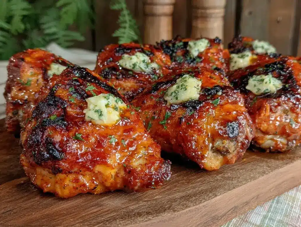 crispy grilled honey paprika chicken drumsticks - featured image