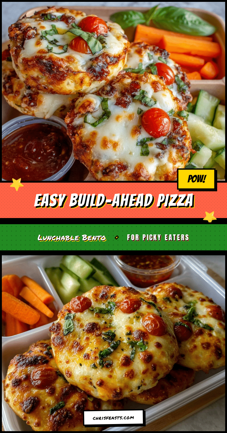 easy build-ahead pizza lunchable bento box recipe