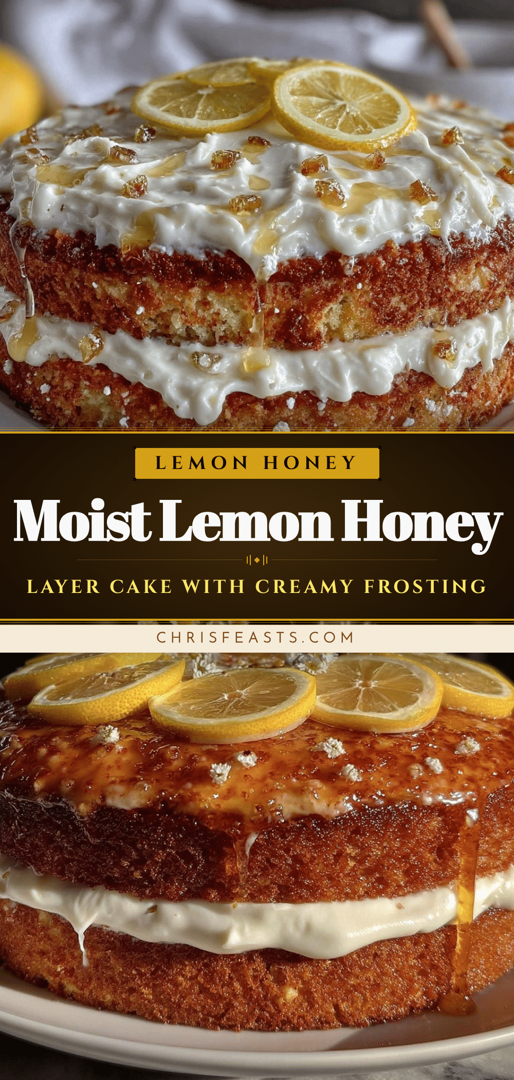 lemon honey layer cake recipe