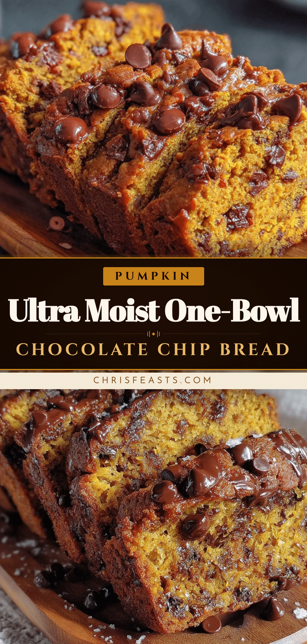 pumpkin chocolate chip bread recipe