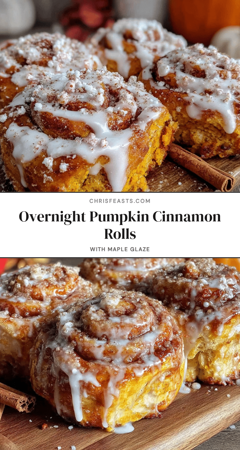 pumpkin cinnamon rolls recipe