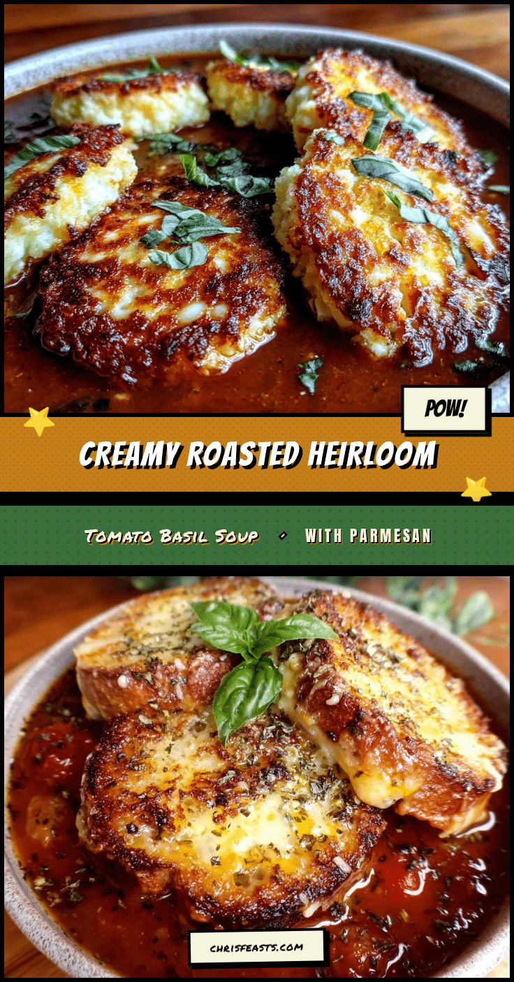 roasted heirloom tomato basil soup recipe