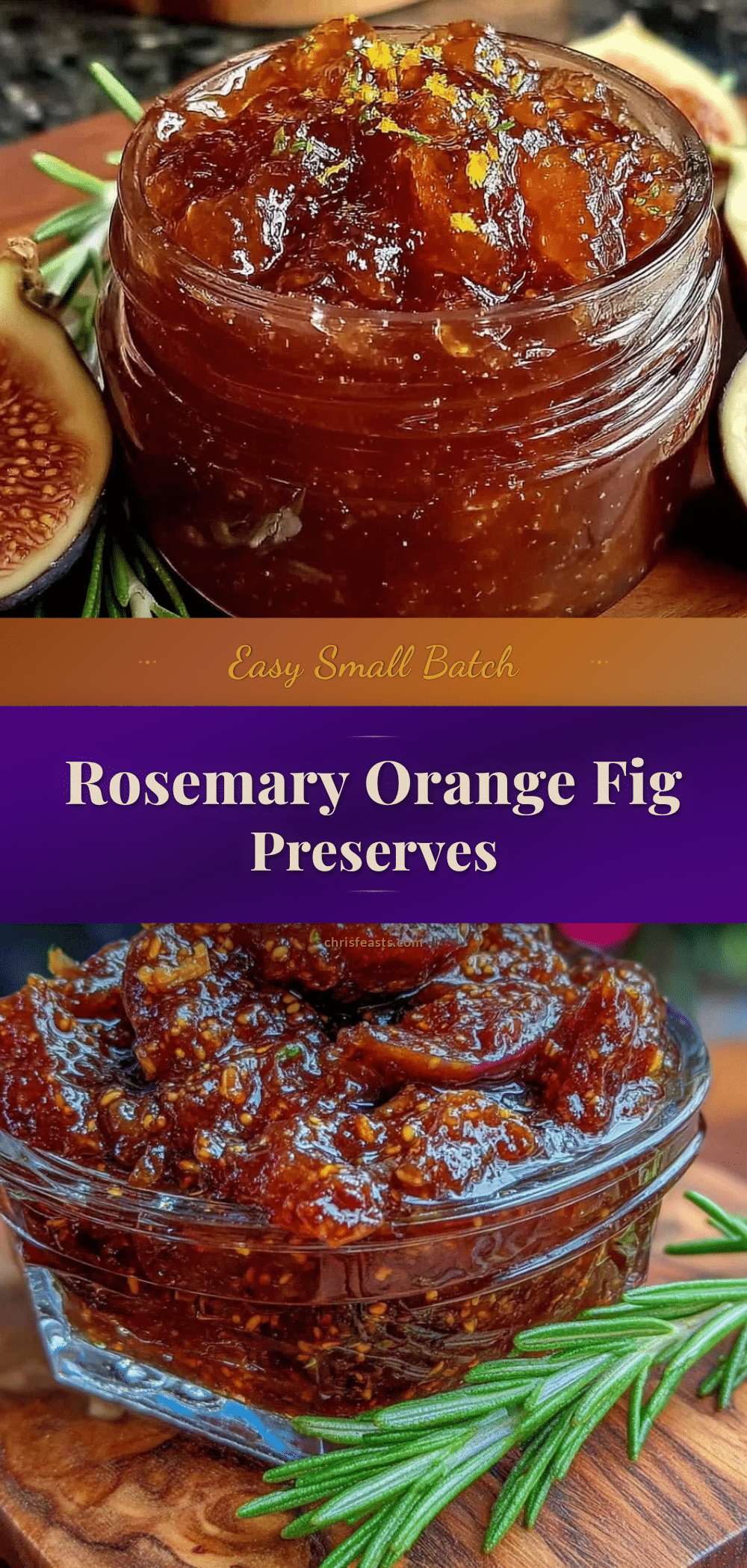 rosemary orange fig preserves recipe