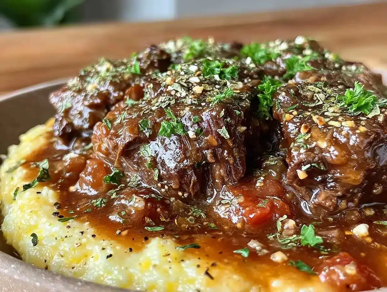 slow cooker beef short rib ragu preparation steps