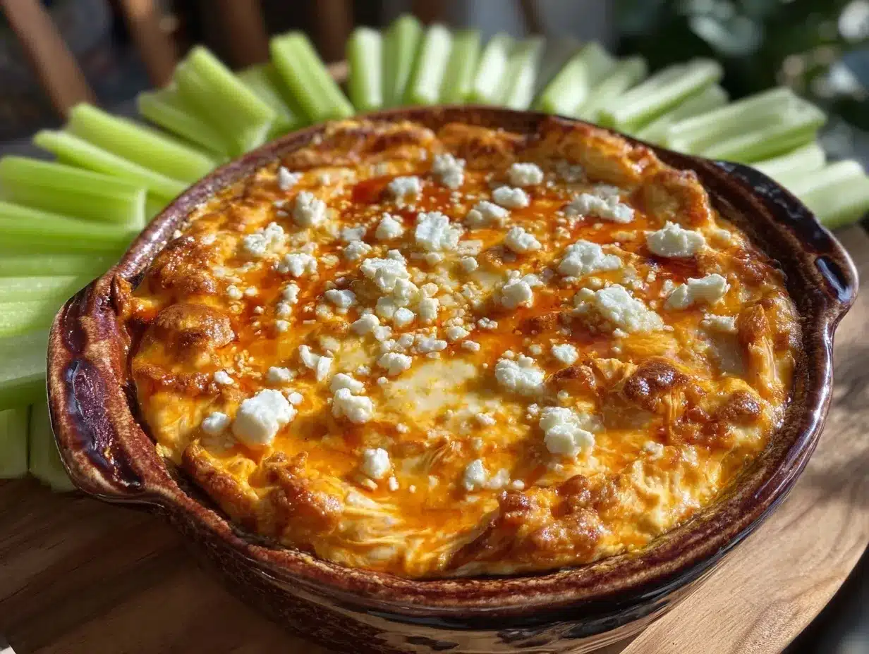 slow cooker buffalo chicken dip preparation steps