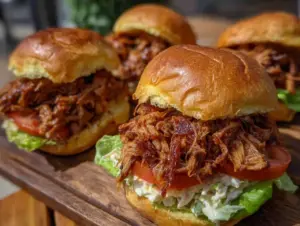 smoky chipotle pulled pork sliders - featured image